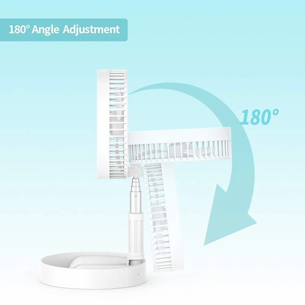 Powerful Rechargeable High Speed Table Desk Fan