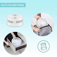 Powerful Rechargeable High Speed Table Desk Fan